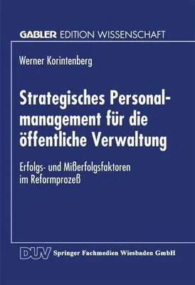 Immagine prodotto di Strategisches Personalmanagement für die öffentliche Verwaltung