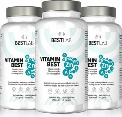 Obrázek produktu pro 3X Vitaminbest – doplňky stravy Bestlab