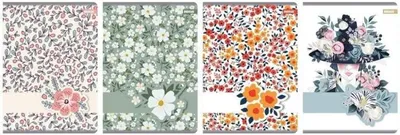 Zdjęcie produktu dla Zeszyt A5/60K kratka Flower (5szt) - Beniamin
