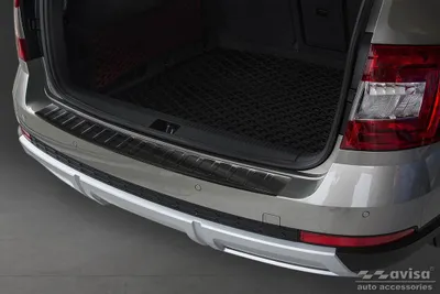 Produktbild von Avisa Ladekantenschutz 2/45249 Hinten für SKODA Octavia III Combi (5E5) Edelstahl