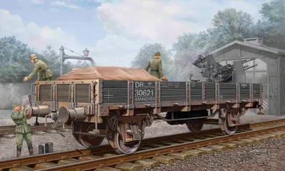 Produktbild von Trumpeter German Railway Gondola (Lower sides) 1:35, 01518