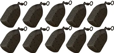 Produktbild von 10 Fox Camotex Square Swivel Leads, Gewicht:56g