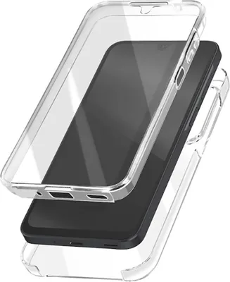 Immagine prodotto di Avizar, cover Galaxy A17 protezione completa a 360° in silicone antiurto, trasparente