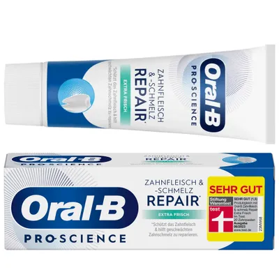 Produktbild von Oral-B Zahnpasta Repair Extra Frisch 75ml Fluorid Zahnschmelz Zahnfleisch