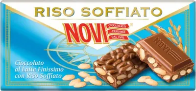 Produktbild von Schokolade Riso soffiato 80g - Novi