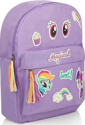 Obrázok produktu pre Fialový ruksak My Little Pony s nálepkami