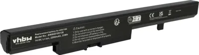 Produktbild von vhbw Akku Ersatz für Lenovo 45N1184, 45N1185, 45N1182, L12L4E55, L13M4A01, L13L4A01, 45N1183, L13S4A01 für Notebook (2200 mAh, 14,8 V, Li-Ion)