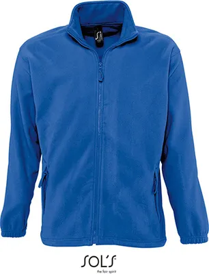 Immagine prodotto di SOLs 55000 | Giacca in pile North / Giacca da uomo fino a 5XL - Colore: Royal Blue - Taglia: 5XL