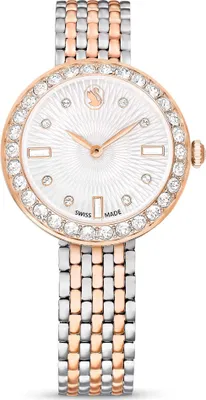 Produktbild von Swarovski Certa Uhr, Schweizer Produktion, Metallarmband, Roséfarben, Metallmix CERTA:MB SIL//PRO 5672971 9009656729717