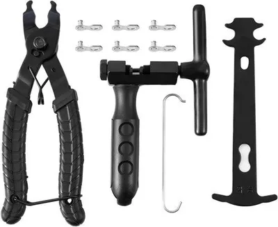 Immagine prodotto di Kit di riparazione per lucchetti da bicicletta - Attrezzo 6-in-1 per la riparazione dei lucchetti da bicicletta
