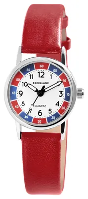Produktbild von Excellanc Kinder Armbanduhr silberfarbig, Mineralglas