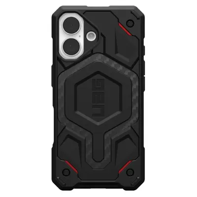 Obrázek produktu pro Urban Armor Gear Monarch Pro Polyamid, Obal, Apple, iPhone 16, 15,5 cm (6.1"), Černá