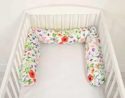 Produktbild von Babybett mit Rollumrandung – Boting Edge – Flexibel und weich, optimaler Schutz und Komfort