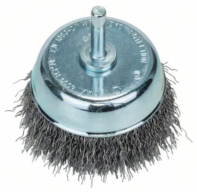 Obrázok produktu pre Bosch 2 609 256 525, Kefa na pohár, 6 mm, 7,5 cm, 1 mm, Kov, Drevo, 4500 ot/min
