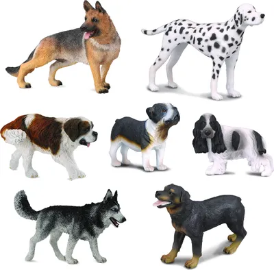 Produktbild von Collecta Figuren-Set von 7 Hunde, Haustiere 3+