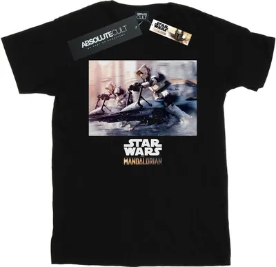Produktbild von Star Wars - "The Mandalorian" T-Shirt für Herren BI47046 (M) (Schwarz)