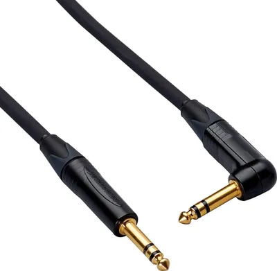 Produktbild von Bespeco AHSP30 0,3 m Gerade Klinke - Winkelklinke Instrumentenkabel