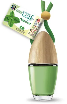 Image de L&D Little Bottle Aroma Leaf Flacon de parfum menthe poivrée