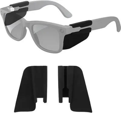 Produktbild von Silikon-Sonnenbrille mit Abdeckungen - Anti-Slip-Design - 5 x 3,8 cm