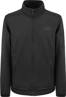 Produktbild von Original Audi Fleecejacke Herren, schwarz Gr. XL, Ringe