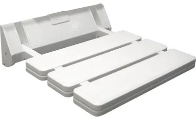 Zdjęcie produktu dla Aqualine Showers - Składane siedzisko prysznicowe, białe AE357