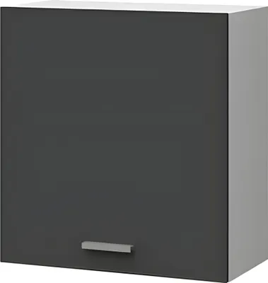 Image de Armoire haute de cuisine 60 cm - gris mat