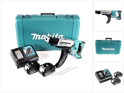 Produktbild von Makita Akku-Magazinschrauber DFR750RTE