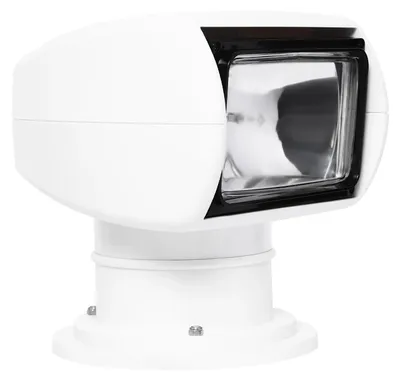 Obrázek produktu pro Prohledávací světlomet pro lodě a jachty – HT6012 – 12 V, 100 W – dálkové ovládání – halogenový – dosah 800 m – bílé světlo