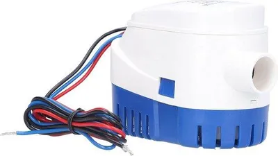 Produktbild von Automatische Bootpumpe 24V 1100 GPH in Acrylblau.