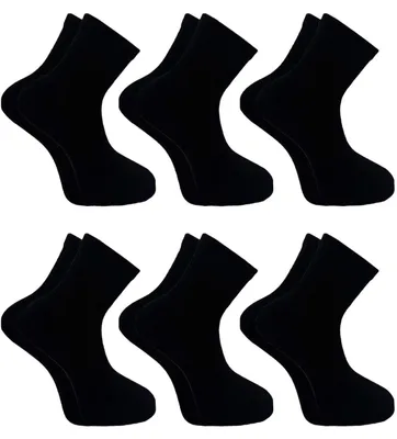 Imagen del producto de Calcetines deportivos para mujer, paquete de 6, 75% algodón, transpirables. | Talla 35-38