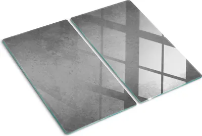 Obrázek produktu pro Kryt varné desky – Kryt na indukční desku – Ochranná skleněná deska – 2x30x52 cm– Skleněné ochranné desky na sporák –Tvrzené sklo –Konkrétní
