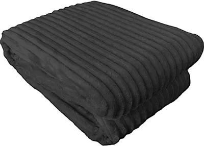 anthrazite Kuscheldecke