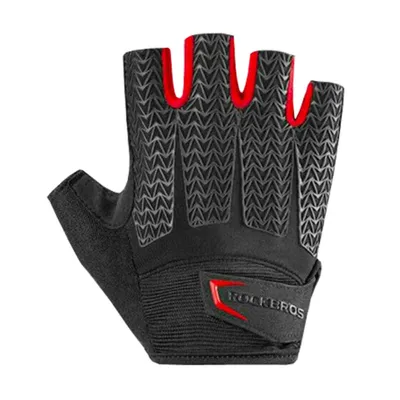 Produktbild von Rockbros Gel Fahrradhandschuhe L Schwarz-Rot
