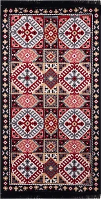 Obrázek produktu pro BiggHome Koberec - 80*150 cm, pratelný v pračce, odolný, moderní vzor do obývacího pokoje, SA25EU , 31,5 x 59,06 palce , 3,21 lbs.