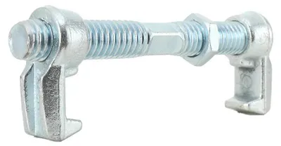 Produktbild von 4er Set Container-Brückenklemme - Twistlock 28 cm - Schwerlast - Verzinkter 45# Stahl - Zum Verbinden von Containern - Für Transport und Lagerung