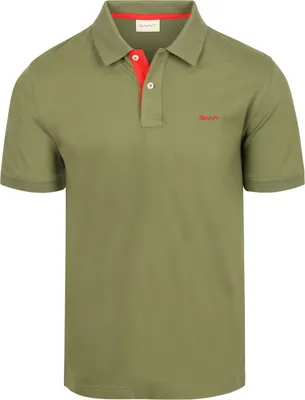 Produktbild von GANT REG Contrast Pique SS Polo - 4XL