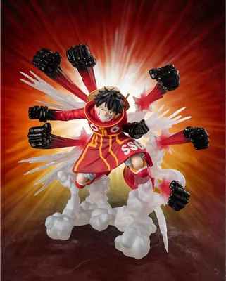Obrázek produktu pro One Piece Figuarts ZERO Extra Battle PVC soška Monkey D. Luffy -Gum Gum Hawk Gatling- 19 cm