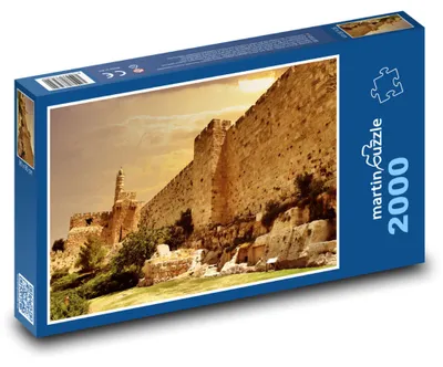 Obrázek produktu pro Puzzle 2000 Historické hradby Jeruzaléma - martinpuzzle