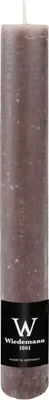 Produktbild von Stabkerze durchgefärbt Marble Rustic Schlamm 200 x Ø 35 mm, 1 Stück