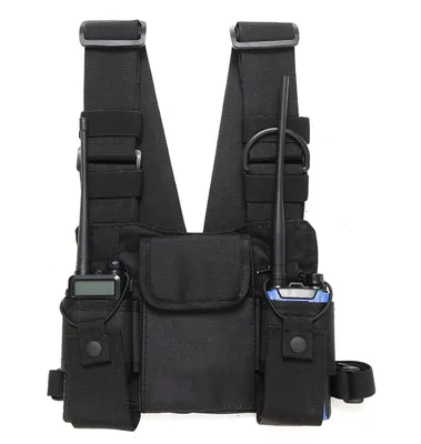 Produktbild von Herrentasche – Verstellbare Hüfttasche mit multifunktionalen Fächern – Schwarz