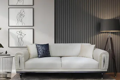 Produktbild von Sofa Couch 3+3 Sitz Sofagarnitur Couchen Polster Möbel Sofas Set Gruppe