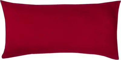Produktbild von Jersey Kissenbezug 40x80 cm 100% Baumwolle Kirschrot