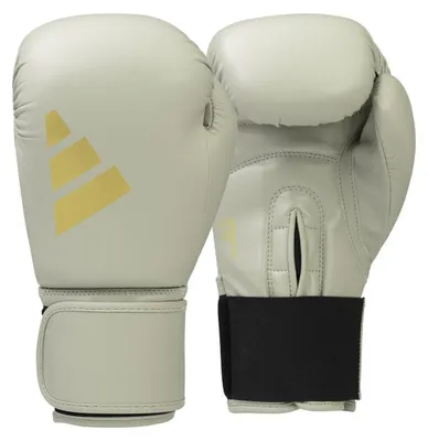Zdjęcie produktu dla rękawice bokserskie adidas Speed 50, ADISBG50 alumina/złoto : 10 oz. Waga rękawic bokserskich: 10 oz.