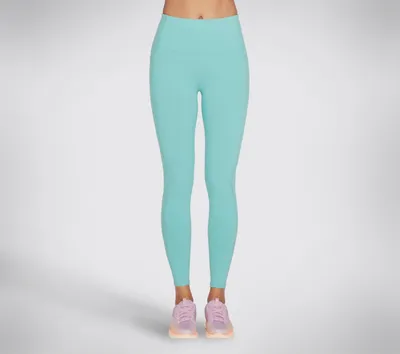 Zdjęcie produktu dla Skechers Legginsy damskie Niebieskie Wysoki stan Rozmiar S