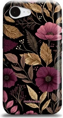 Produktbild von Handyhülle für iPhone 17e / 16e, Mobiwear Elite Pro, Glamour-Herbst
