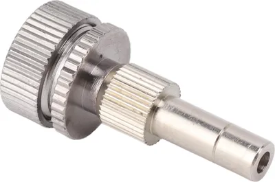 Zdjęcie produktu dla Dysza rozpylająca 6 mm z szybkozłączką Mosiężna dysza rozpylająca w kształcie wachlarza Niskociśnieniowa dysza rozpylająca do układu chłodzenia