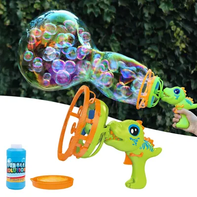 Produktbild von Seifenblasenmaschine Dinosaurier, für Kinder, 236 ml