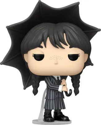 Image de Mercredi Funko POP ! Vinyl Figurine Wedneyday Addams avec parapluie (1552) (Exclusif)