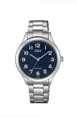 Produktbild von Q&Q Herrenuhr mit Edelstahlarmband, 3 bar