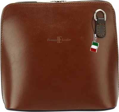 Produktbild von Florence Damen Abendtasche Leder braun, dunkelbraun OTF109N